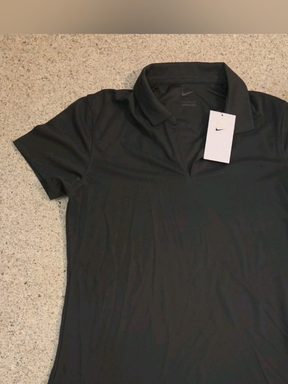 Nike Women’s Gray Dri-FIT Polo Shirt New With Tags